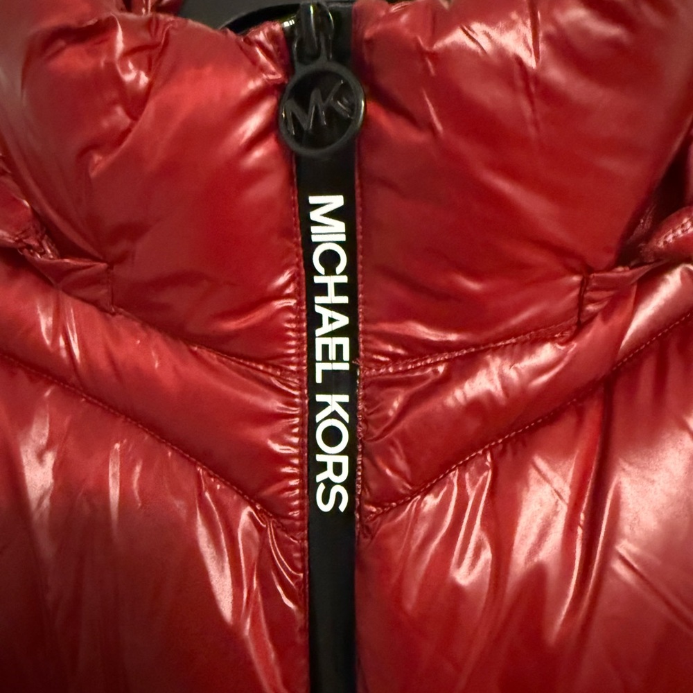 MICHAEL KORS HOODED DOWN PUFFER COAT. BN - Picture 6 of 10